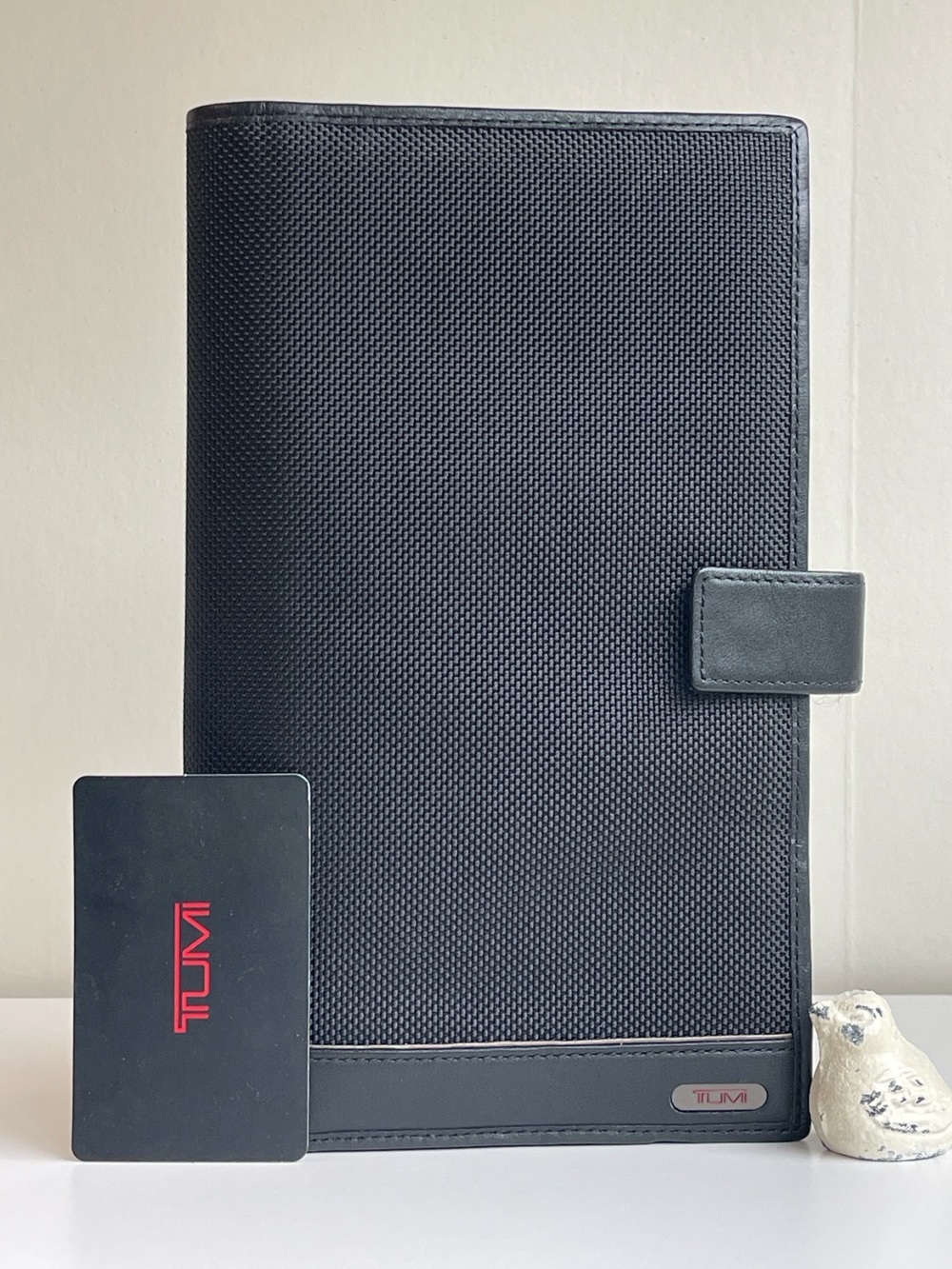 TUMI Ultimate Travel Case Wallet Black New With Tag 🏷️